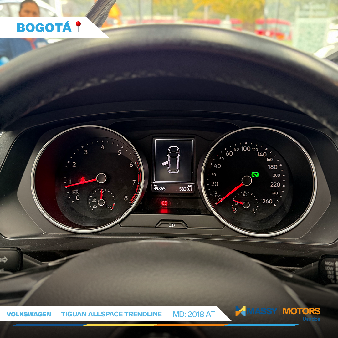 VOLKSWAGEN TIGUAN ALLSPACE TRENDLINE 2018 USADA 40.000 KM