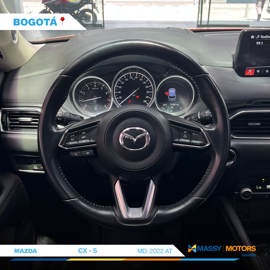 MAZDA CX-5 GRAND TOURING 2022 USADA 72.000 KM