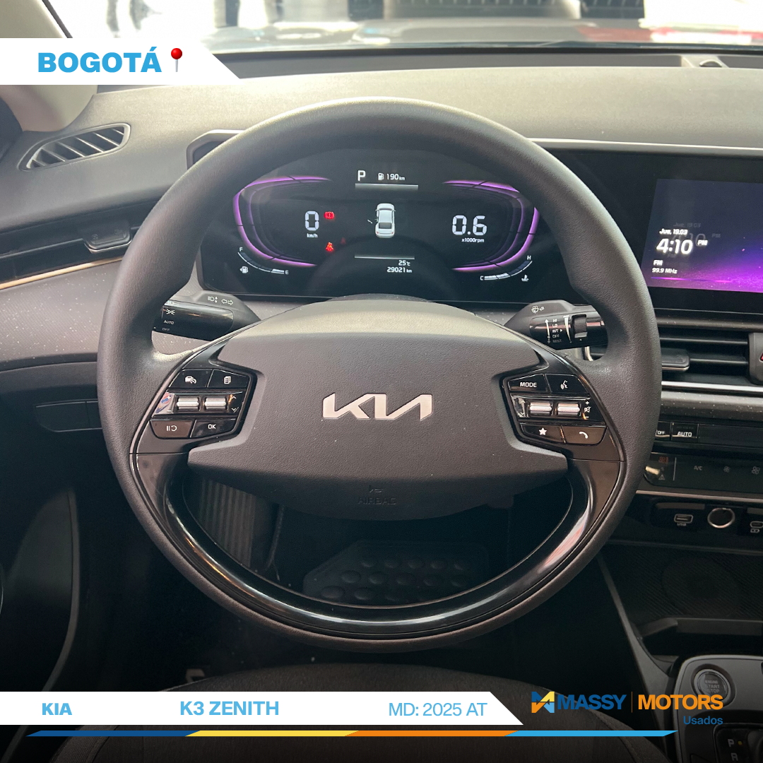 KIA K3 ZENITH 2025 USADA 28.000 KM