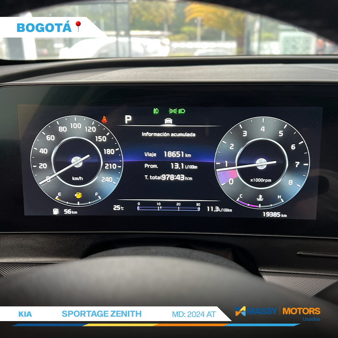 KIA SPORTAGE ZENITH 2024 USADA 20.000 KM