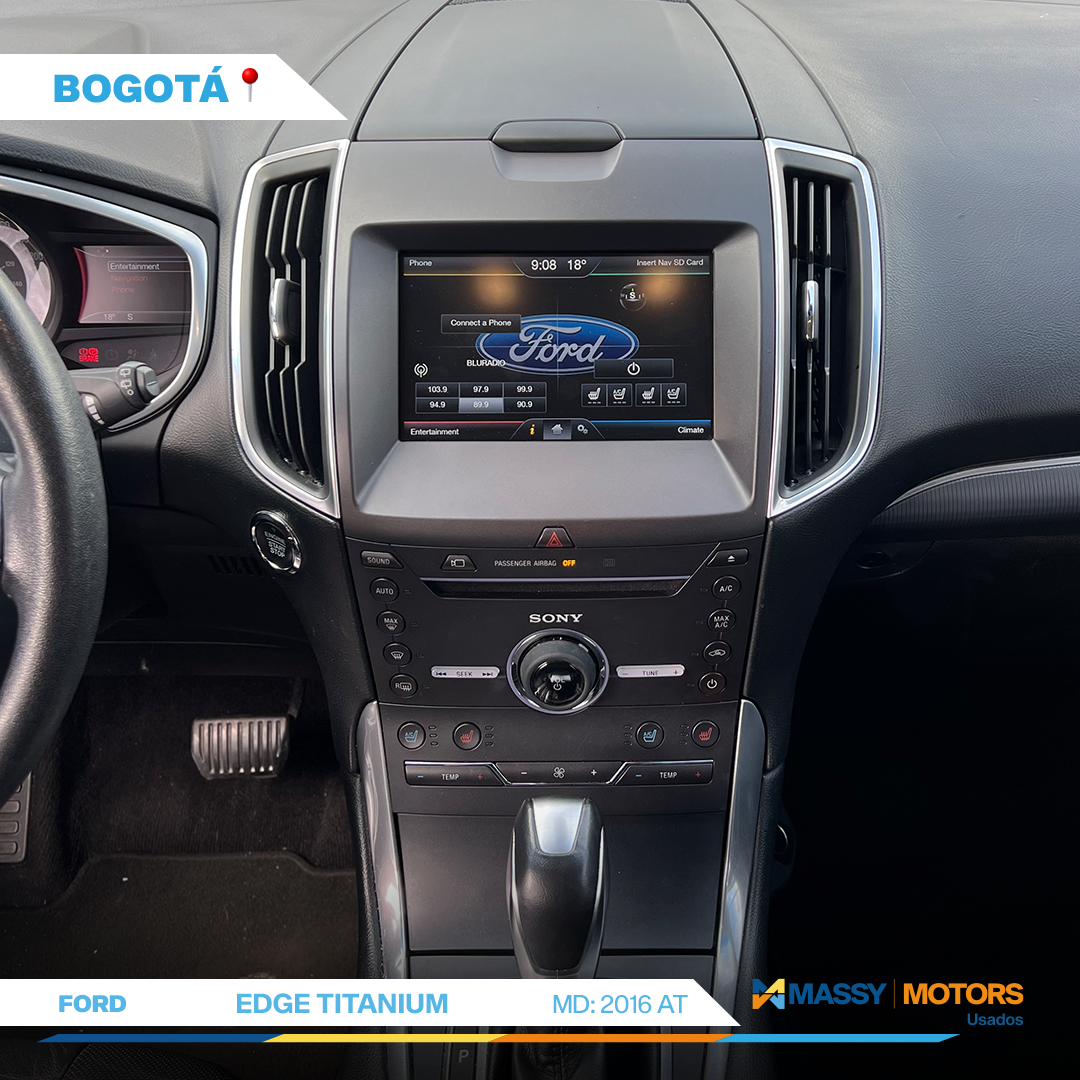 FORD EDGE TITANIUM 2016 USADA 75.000 KM