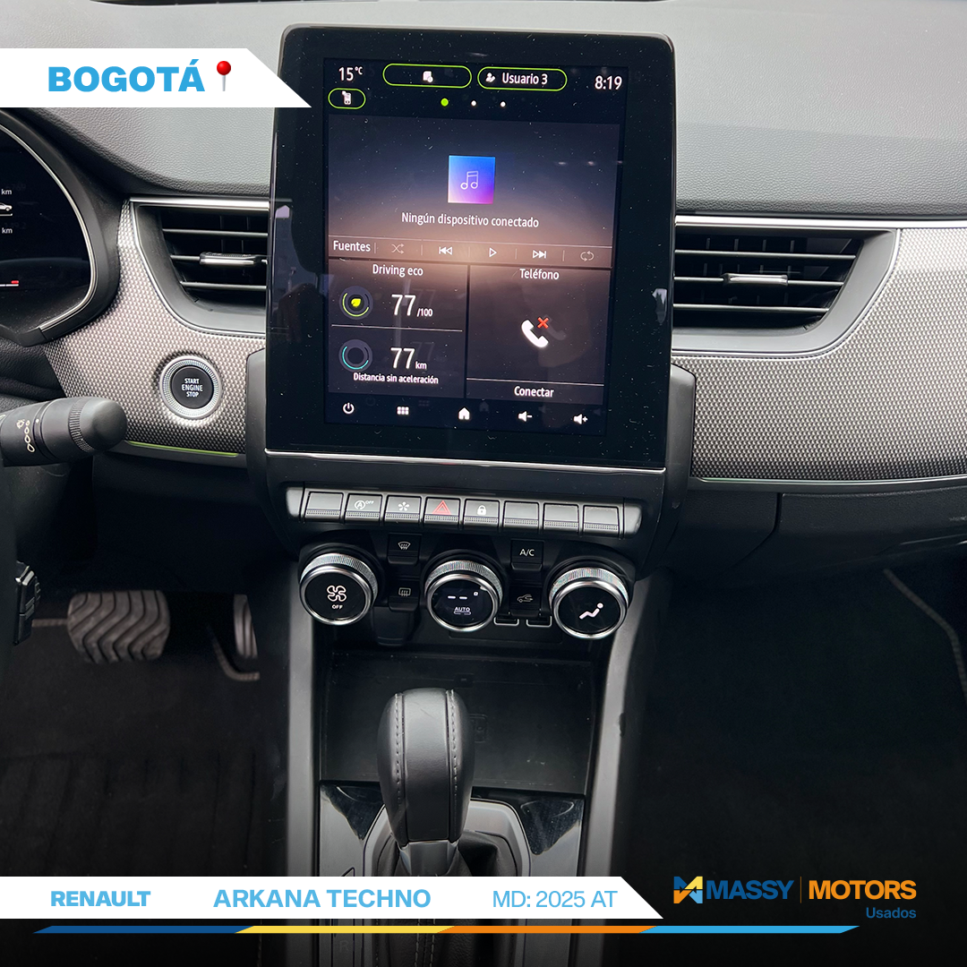 RENAULT ARKANA TECHNO 2026 USADA 8.000 KM
