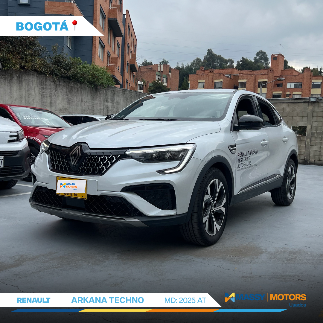 RENAULT ARKANA TECHNO 2026 USADA 8.000 KM