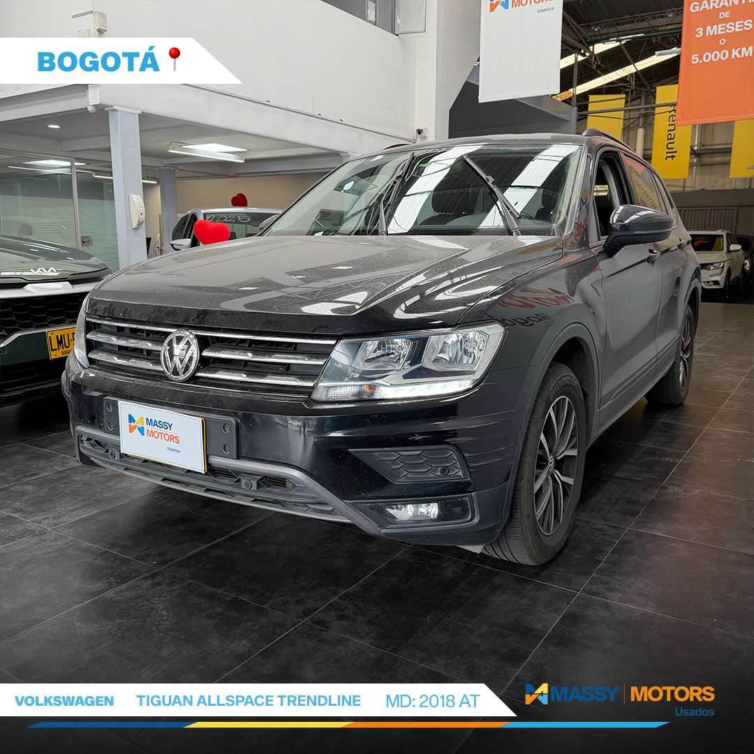 VOLKSWAGEN TIGUAN ALLSPACE TRENDLINE 2018 USADA 40.000 KM