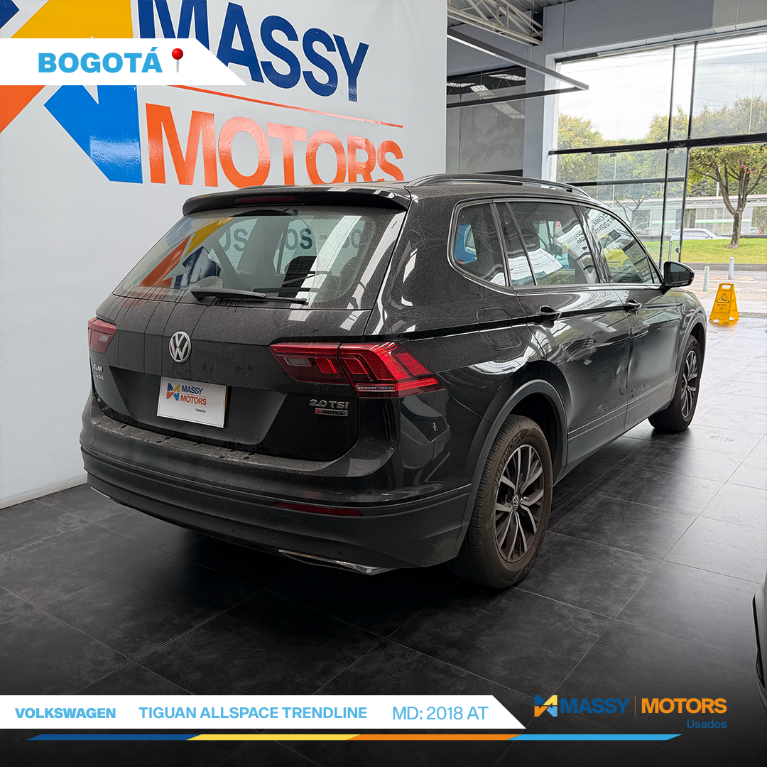 VOLKSWAGEN TIGUAN ALLSPACE TRENDLINE 2018 USADA 40.000 KM