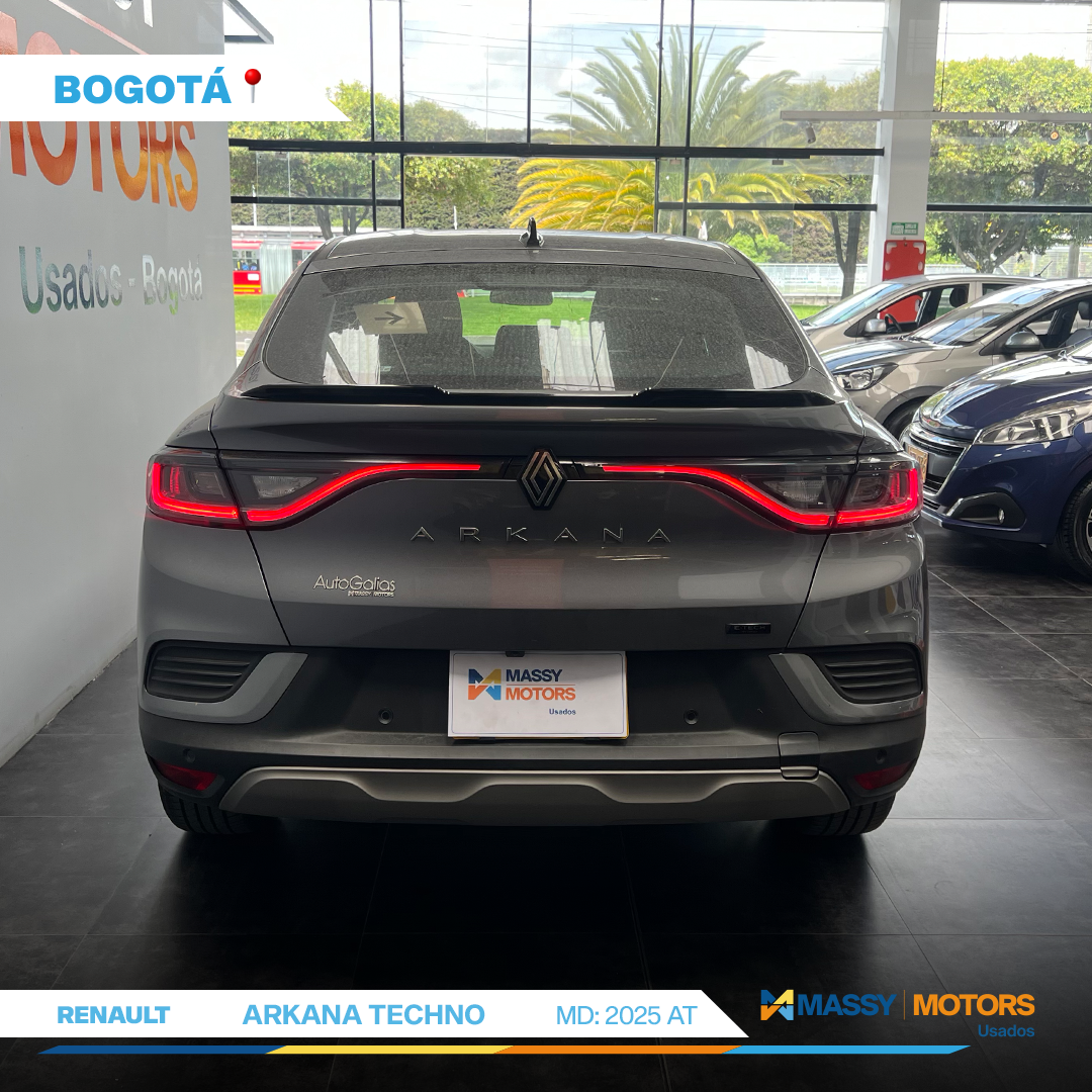 RENAULT ARKANA TECHNO 2026 USADA 8.000 KM