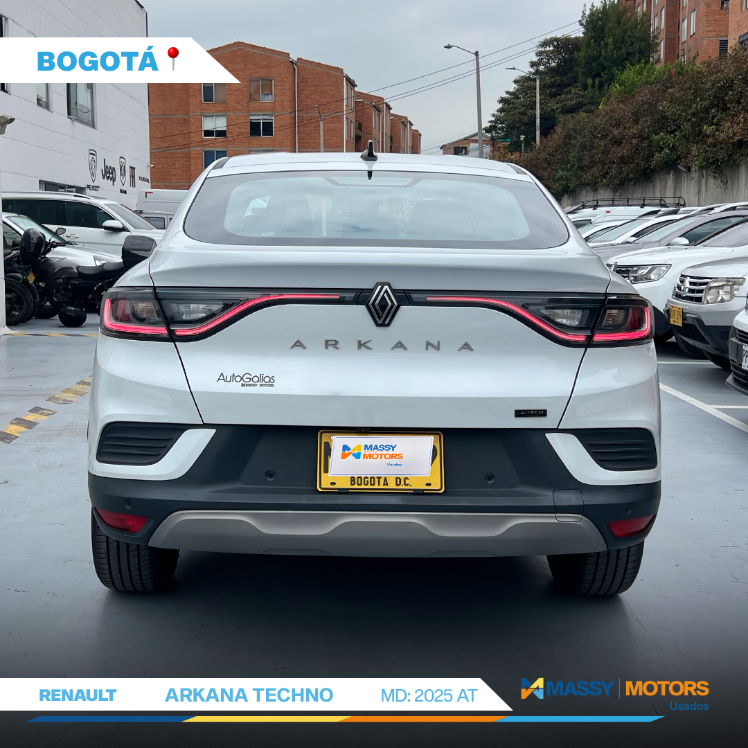 RENAULT ARKANA TECHNO 2026 USADA 8.000 KM