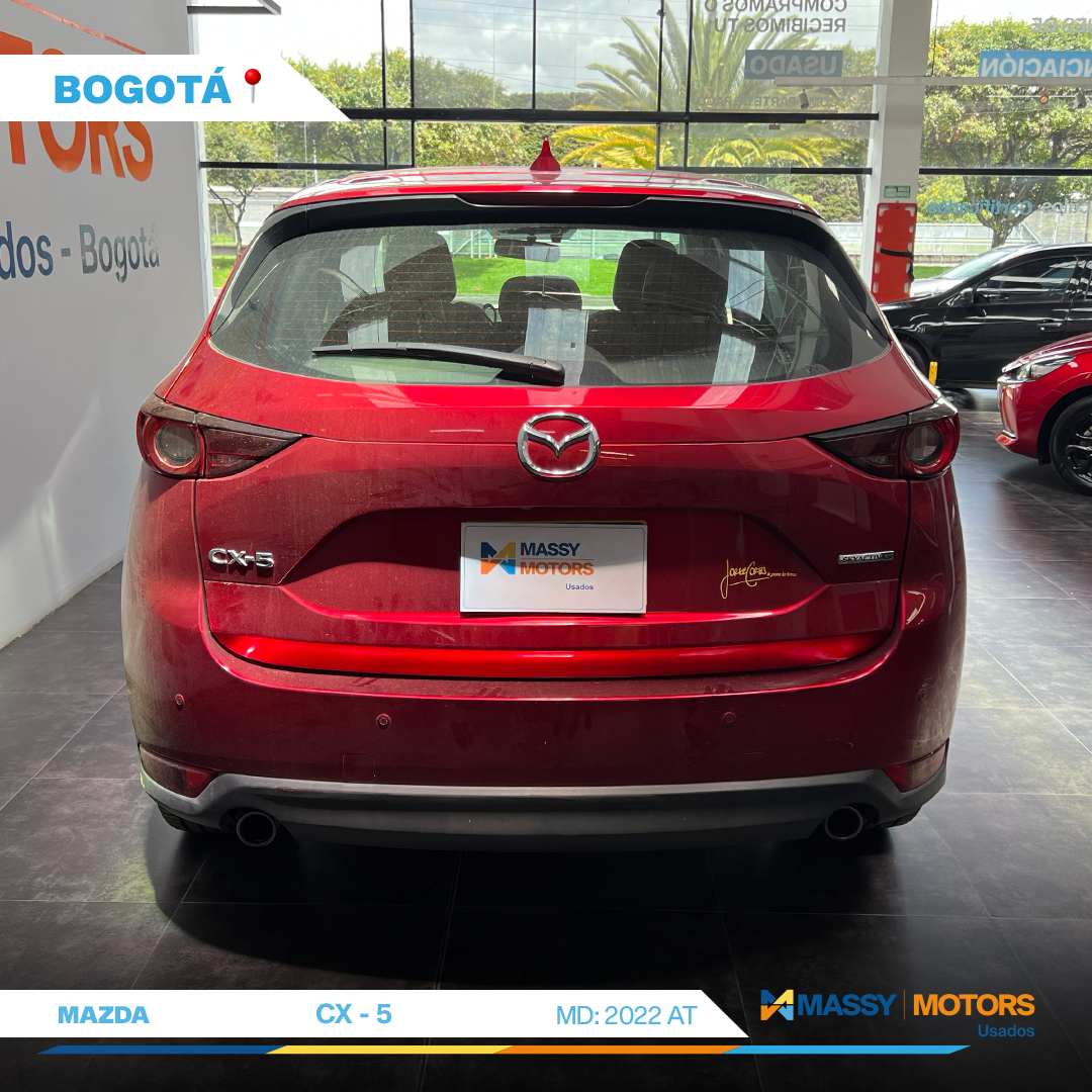 MAZDA CX-5 GRAND TOURING 2022 USADA 72.000 KM