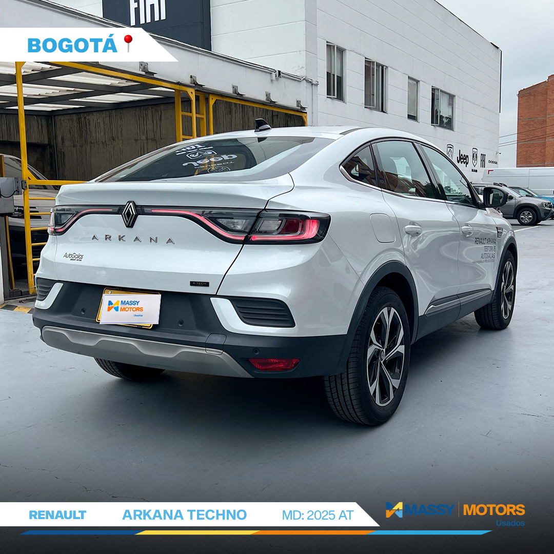 RENAULT ARKANA TECHNO 2026 USADA 8.000 KM