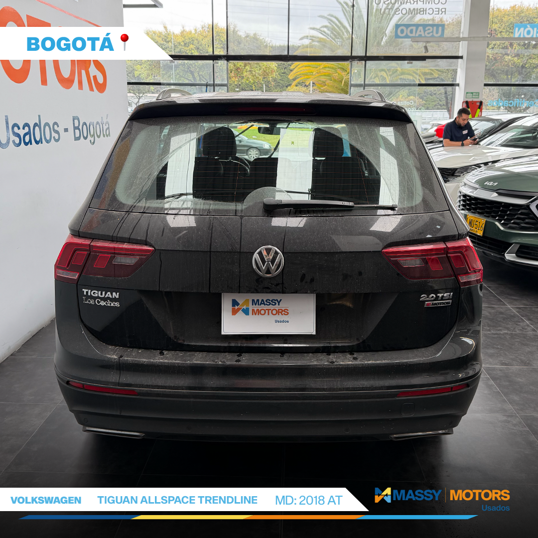 VOLKSWAGEN TIGUAN ALLSPACE TRENDLINE 2018 USADA 40.000 KM