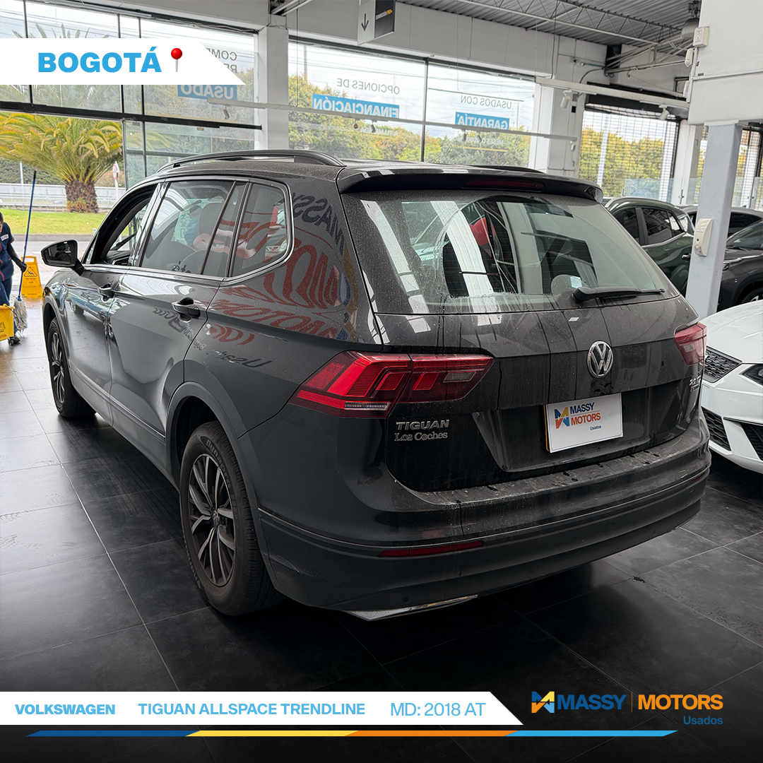 VOLKSWAGEN TIGUAN ALLSPACE TRENDLINE 2018 USADA 40.000 KM