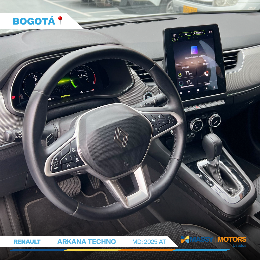 RENAULT ARKANA TECHNO 2026 USADA 8.000 KM