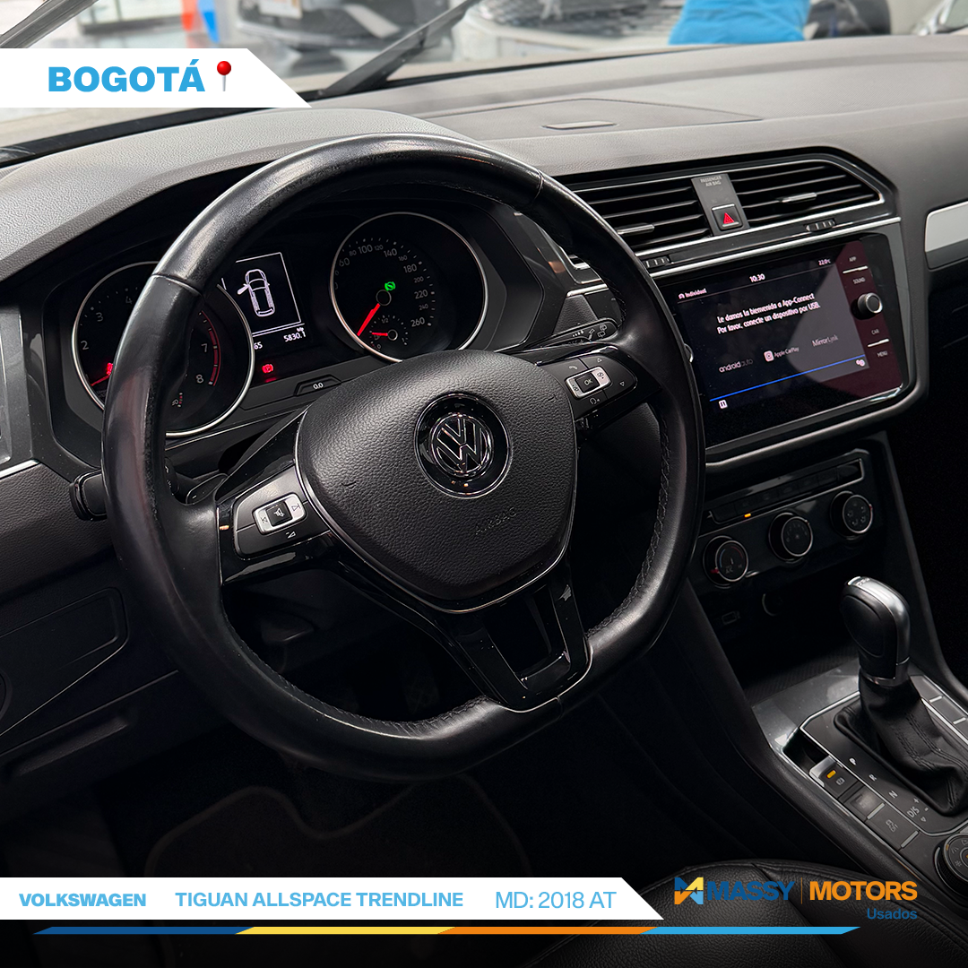 VOLKSWAGEN TIGUAN ALLSPACE TRENDLINE 2018 USADA 40.000 KM